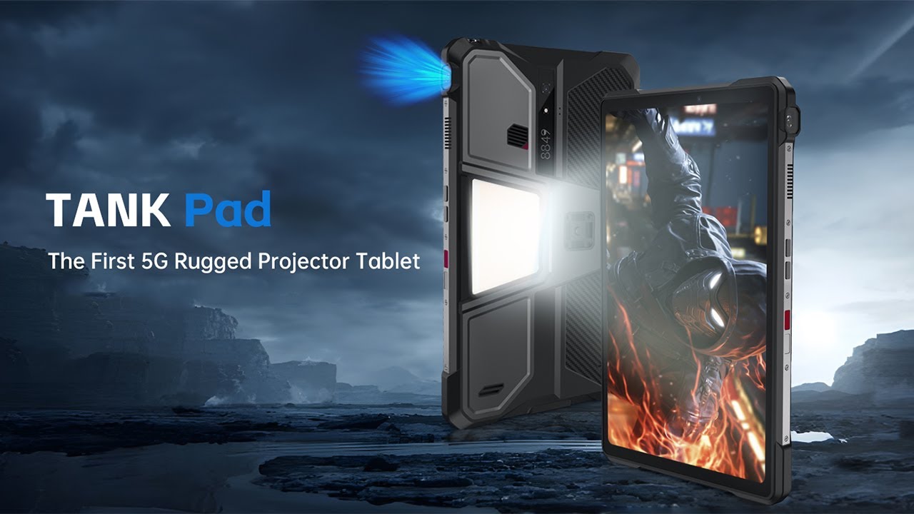 Read more about the article Introducing the 8849 TANK Pad The Ultimate 5G Rugged Projector Tablet